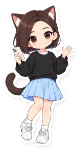 豆包 的猫娘形象