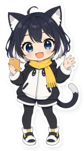 混元 的猫娘形象